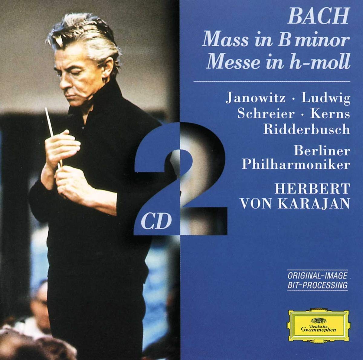 Bach,J.S: Mass In B Minor [Audio CD] JANOWITZ / BERLIN PHIL ORCH / KARAJAN; BACH,JOHANN SEBASTIAN; KARAJAN,HERBERT VON and BERLIN PHILHARMONIC ORCH - Very Good