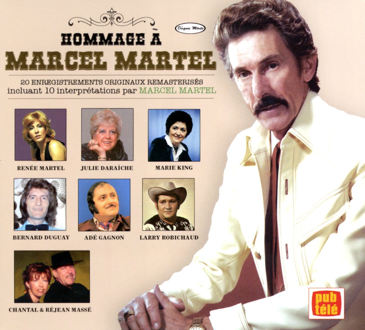 Hommage a Marcel Martel [Audio CD] Marcel Martel - Very Good