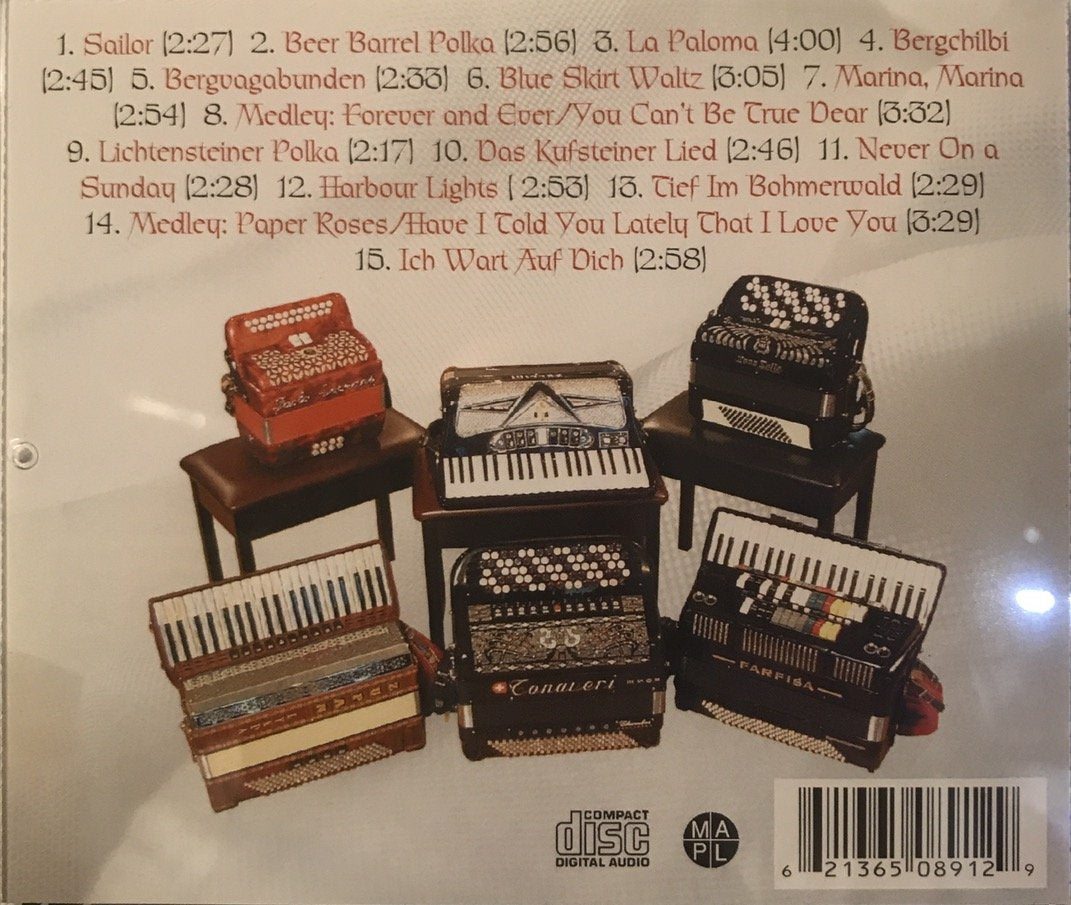 Old Time Favourites [Audio CD] The Accords - Very Good