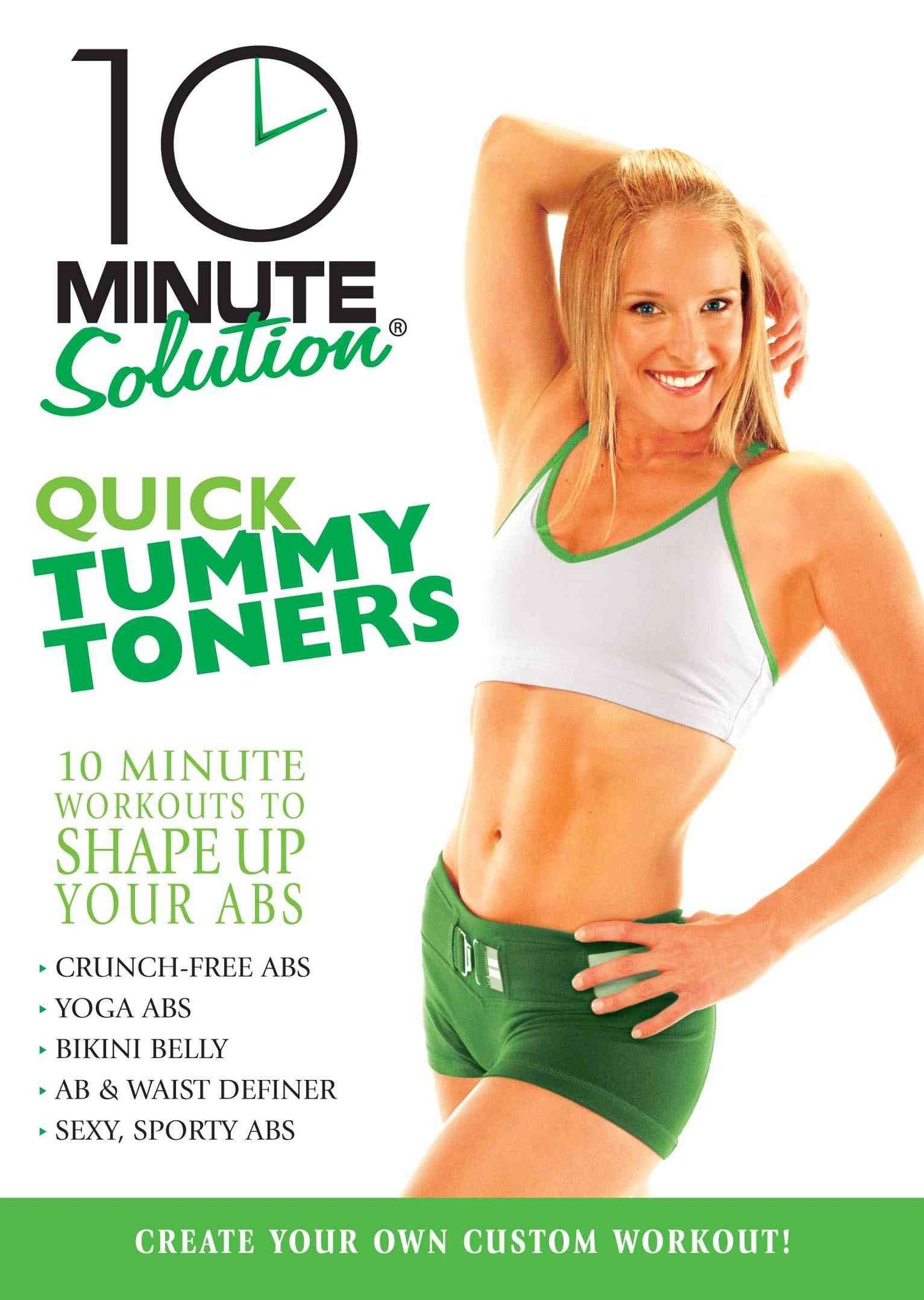 10 Minute Solution Quick Tummy Toners [DVD] - Good