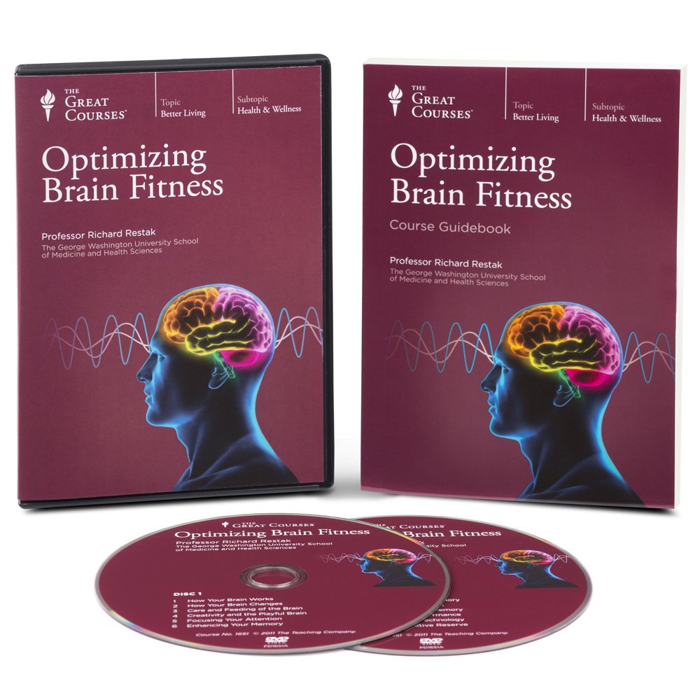 Optimizing Brain Fitness - The Great Courses - Professor Richard Rustak [Unknown Binding] - Very Good