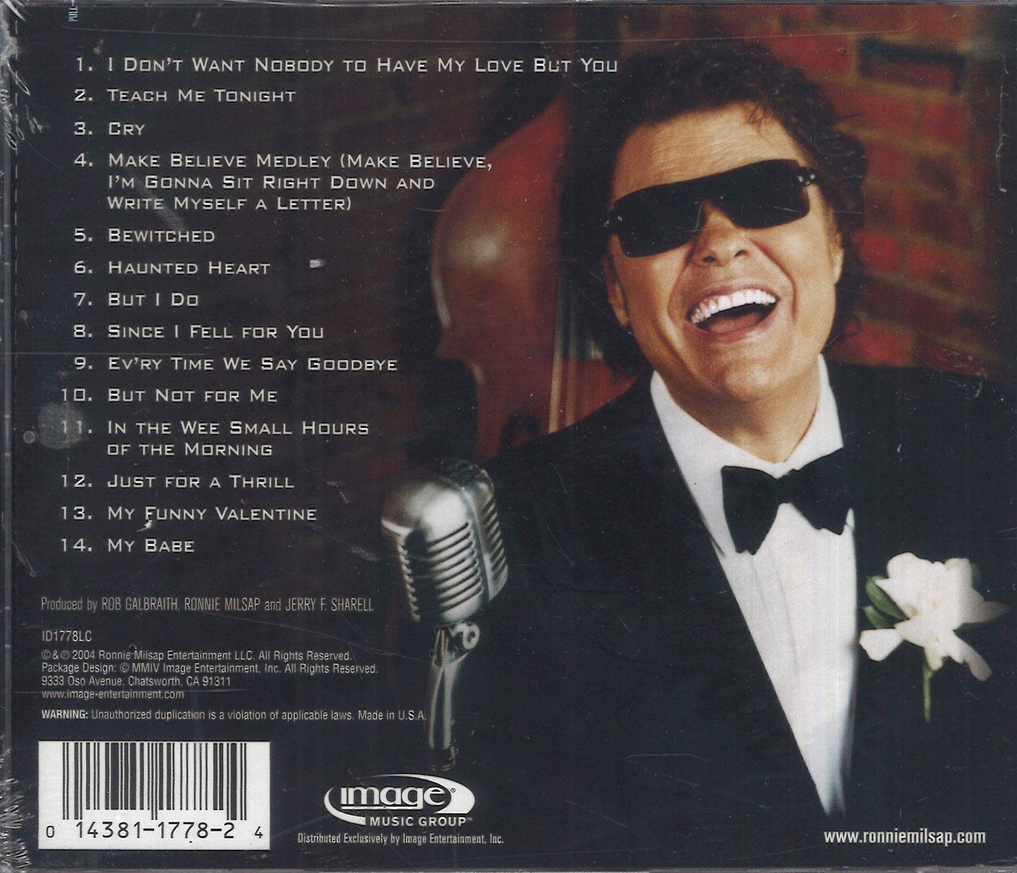 Just for a Thrill [Audio CD] Ronnie Milsap - Very Good