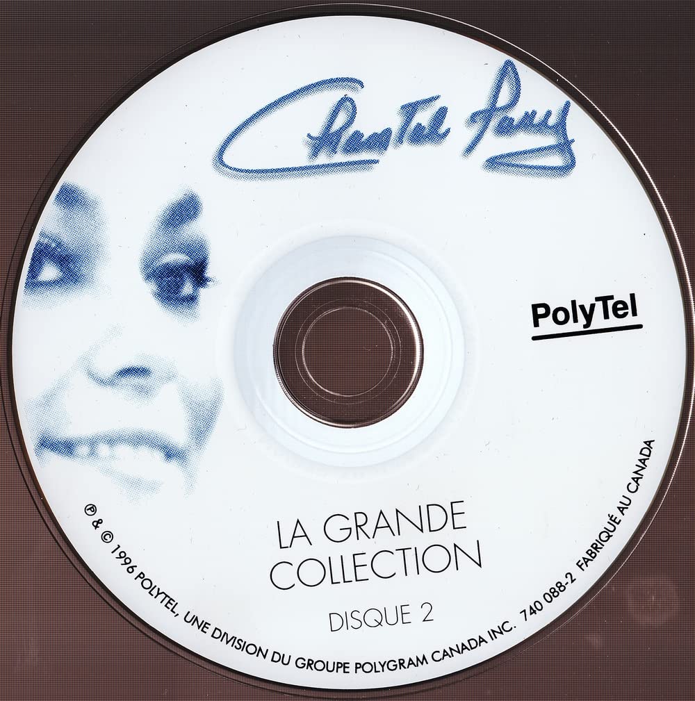 La grande collection (compilation) CDX2 - 1996 [Audio CD] CHANTAL PARY - Very Good