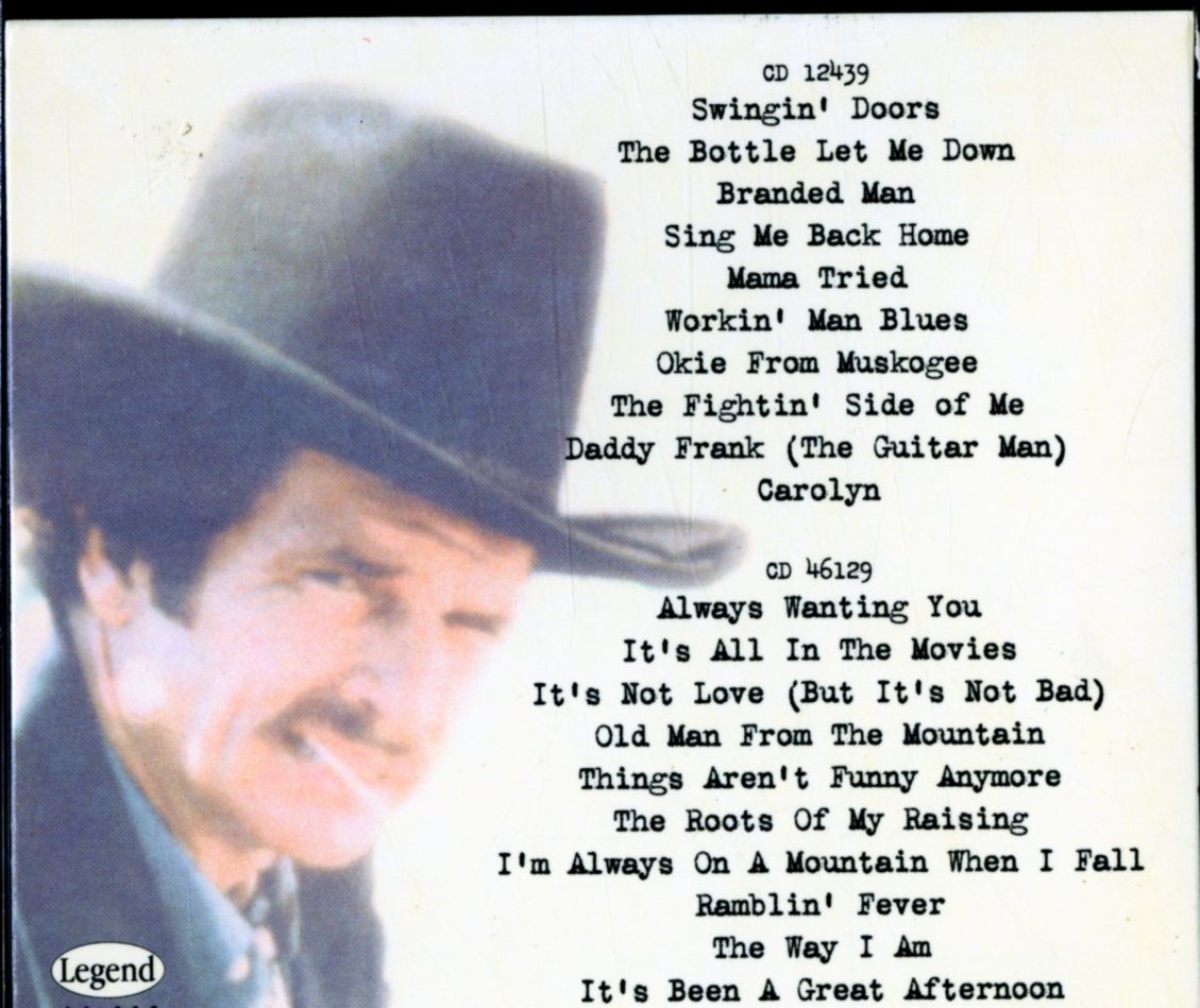 Greatest Hits [Audio CD] Haggard, Merle - Very Good