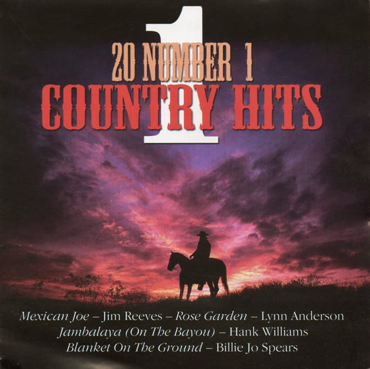 20 Number 1 Country Hits [Audio CD] Various - Very Good