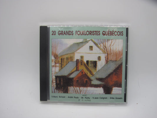 V1 20 Grands Folkloristes [Audio CD] Various