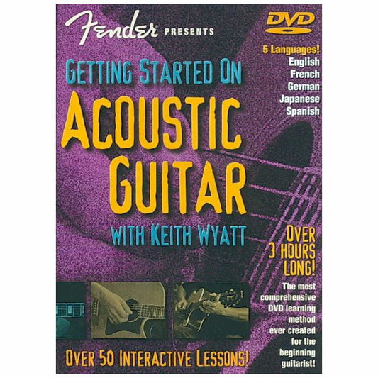 Getting Started On Acoustic Guitar [DVD] - Good