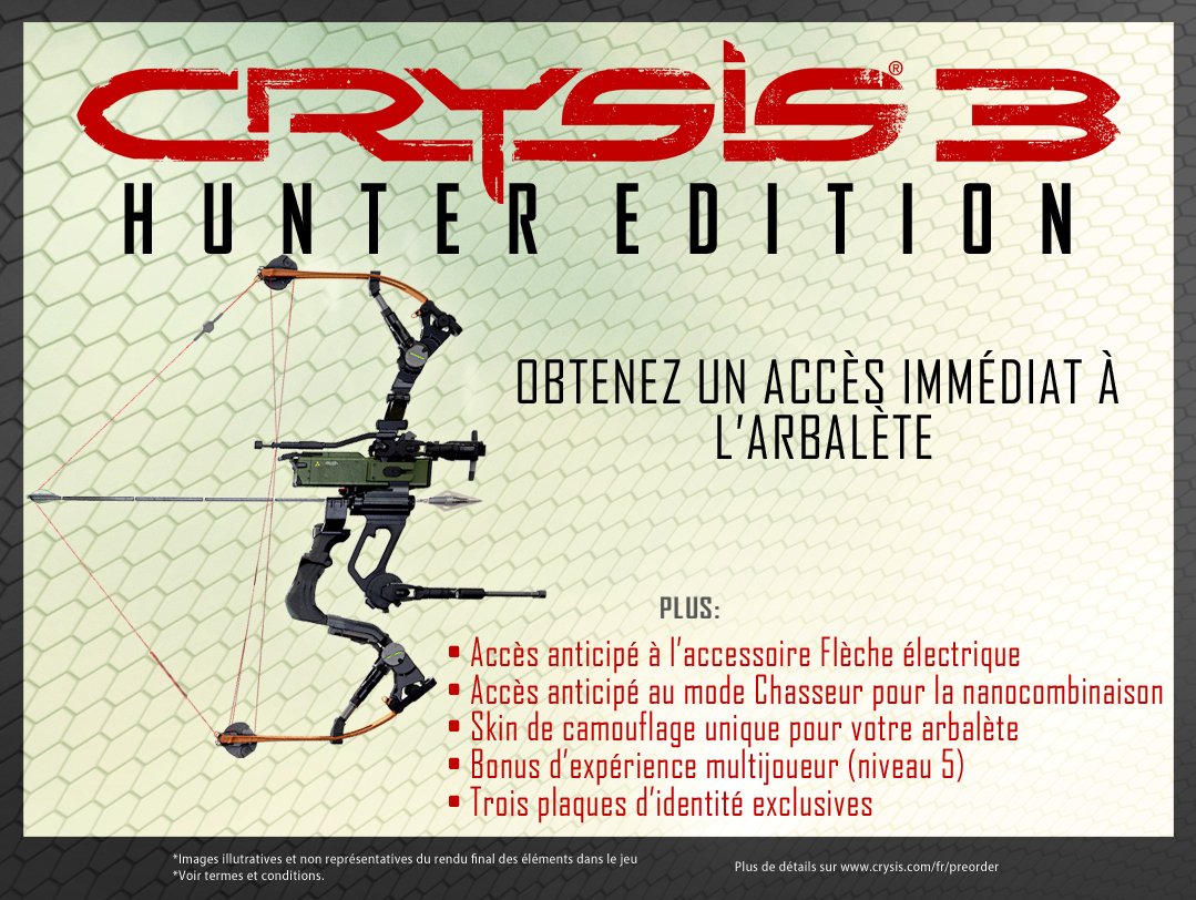 Crysis 3 Hunter Editon [video game]