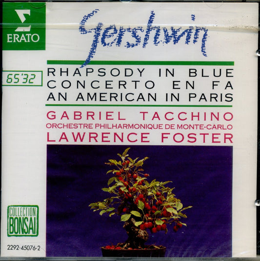 American in Paris / Rhapsody in Blue [Audio CD] Gershwin; Tacchino; Foster and Monte Carlo Phil - Very Good