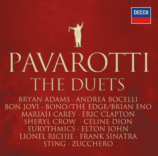 The Duets [Audio CD] Pavarotti, Luciano; Marco Boemi; Sir Elton John; Sting; Eric Clapton; Mariah Carey; Bono; Luciano Pavarotti; Celine Dione; Bryan Adams and Eurythmics - Good