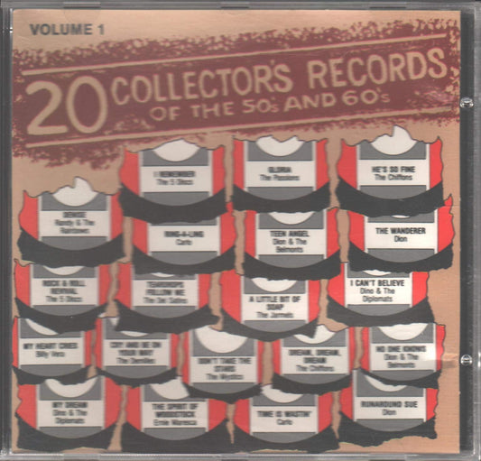 20 COLLECTOR'S RECORDS OF THE 50'S AND 60'S VOLUME 2 [Audio CD] - Very Good