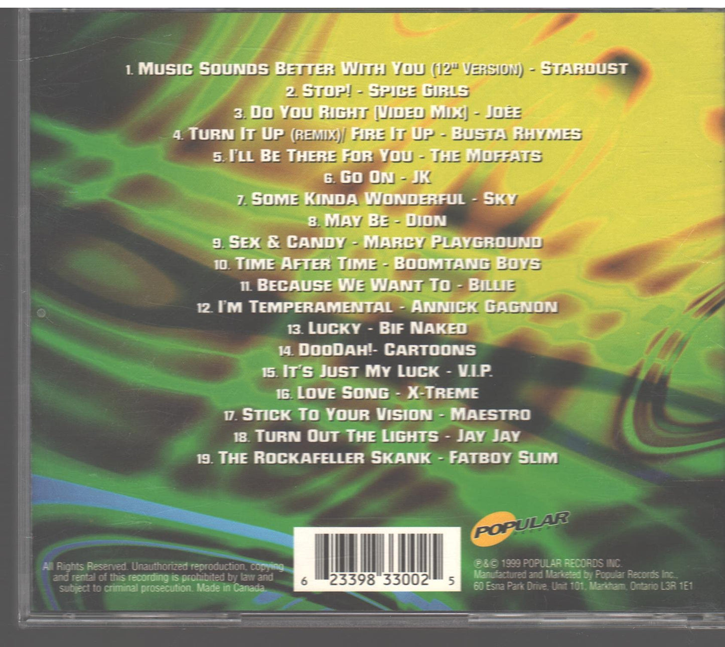 Massive 2000 [Audio CD] Various Artists - Very Good