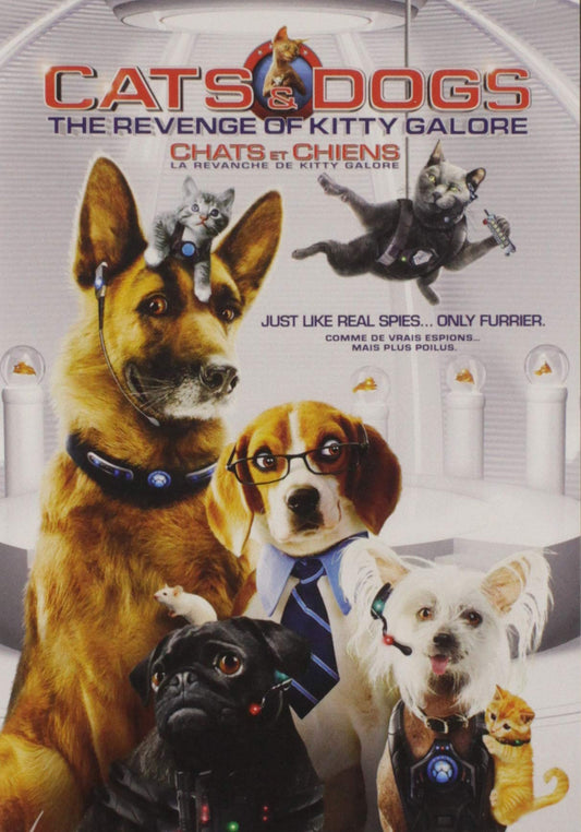 Cats & Dogs: Revenge of Kitty Galore / Chats et Chiens: La revanche de Kitty Galore (Bilingual) [DVD] - Very Good