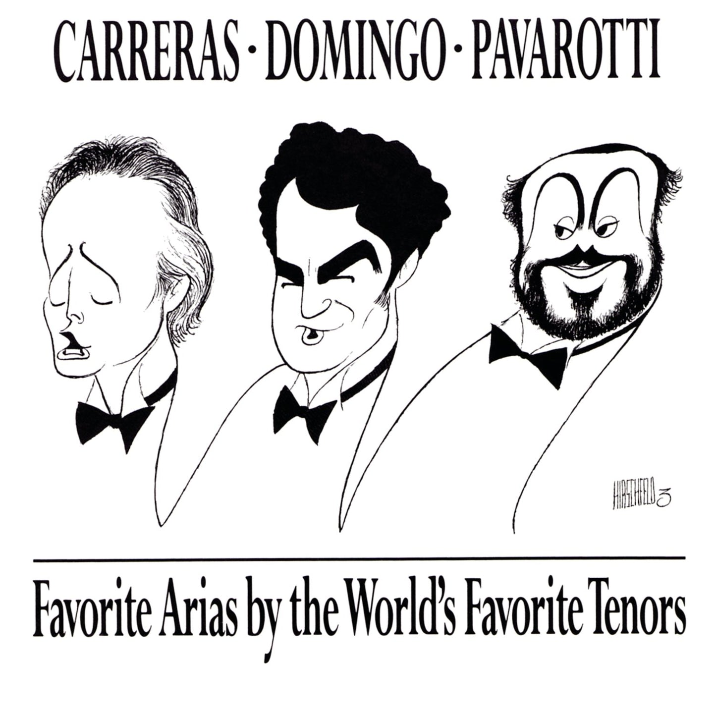 Favorite Arias By the World's Favorite Tenors [Audio CD] Carreras; Domingo and Pavarotti