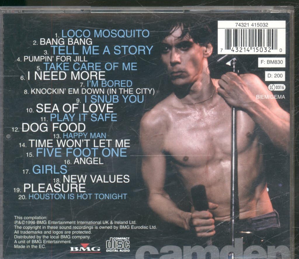 Pop Music [Audio CD] Iggy Pop