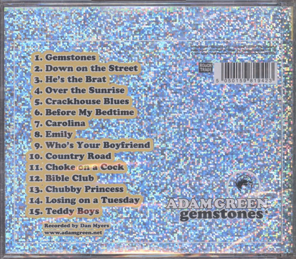 Gemstones [Audio CD] Adam Green; Steven Mertens; Chris Isom; Parker Kindred and Nathan Brown - Very Good