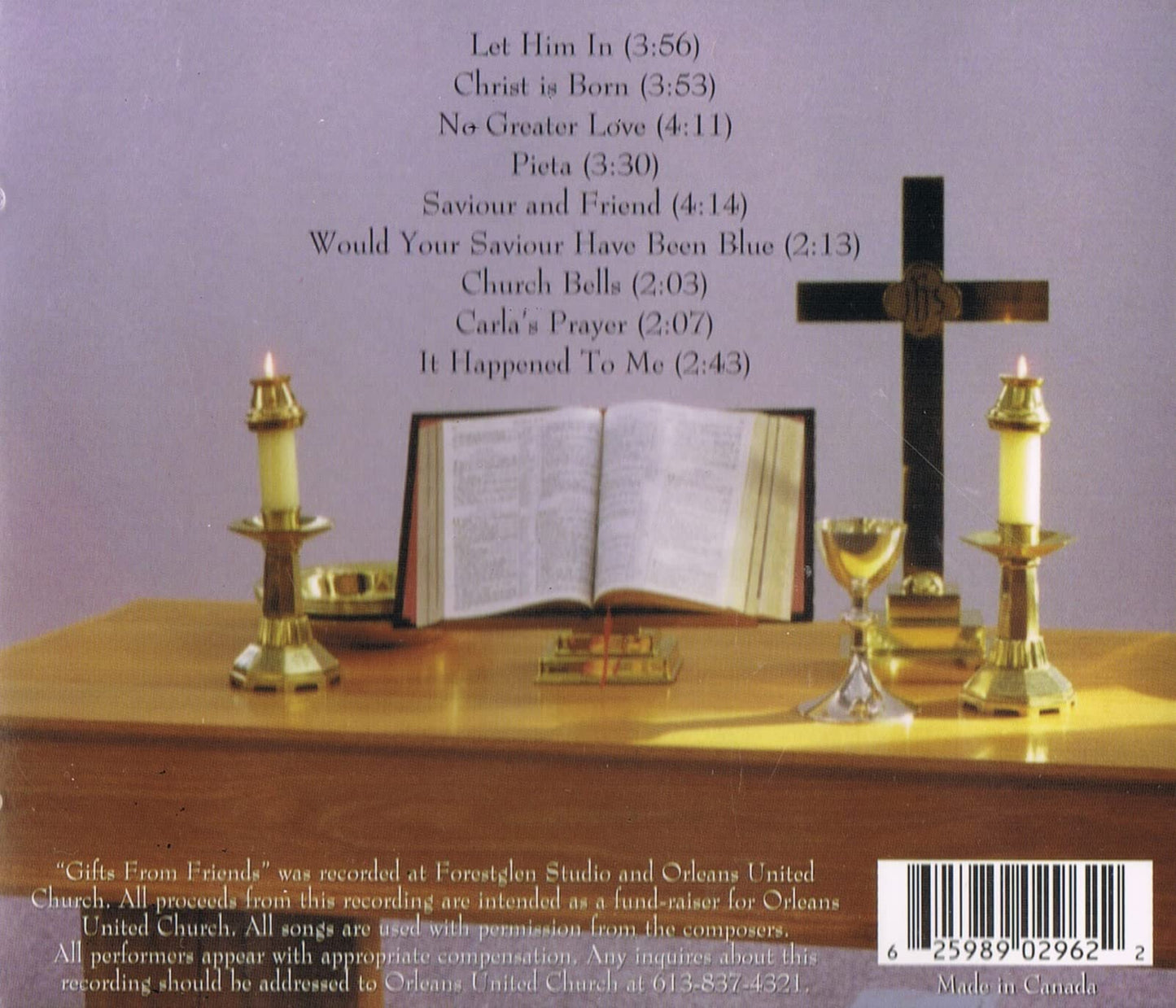 Gifts From Friends [Audio CD] Pat Perry And Friends - Very Good