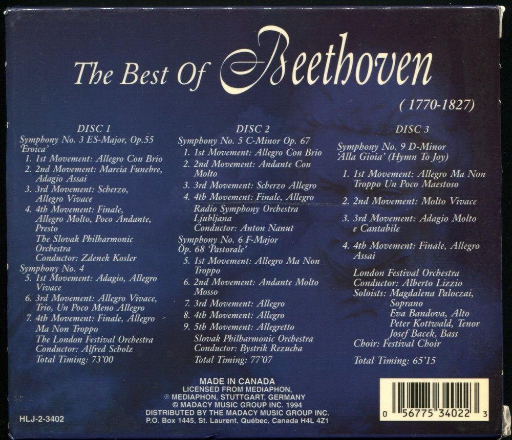 The Best of Beethoven (1770-1827) [Audio CD] - Very Good