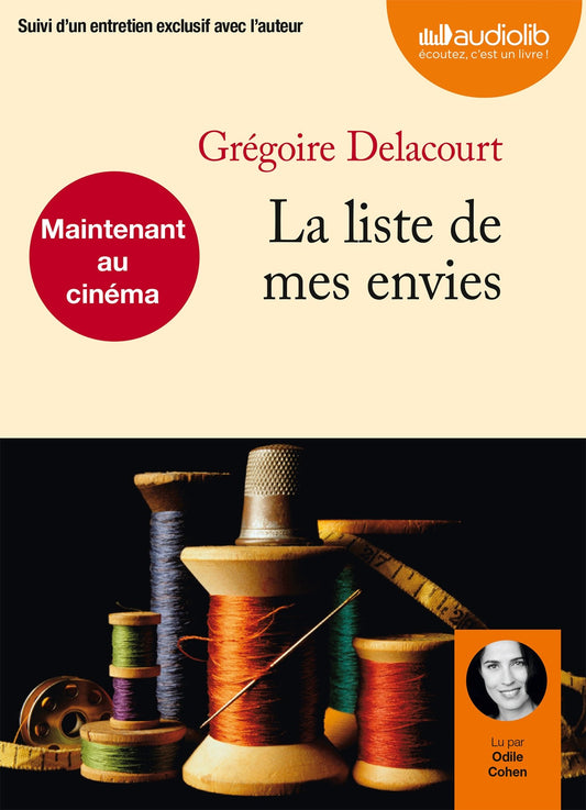 LISTE DE MES ENVIES (LA) [MP3 CD] DELACOURT,GR�GOIRE