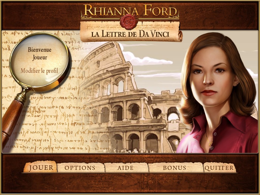 Rhianna Ford et la lettre de Da Vinci - French only - Standard Edition [video game]