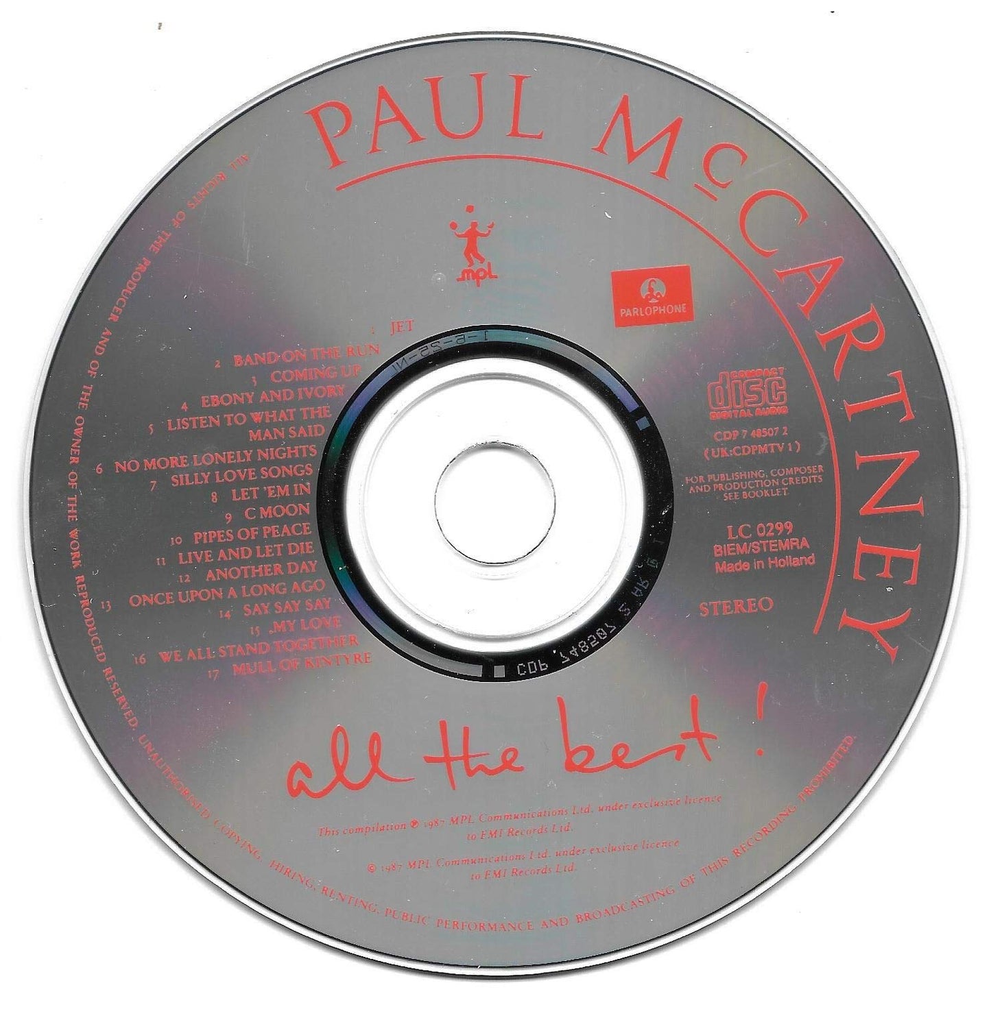 All the Best [Audio CD] McCartney, Paul