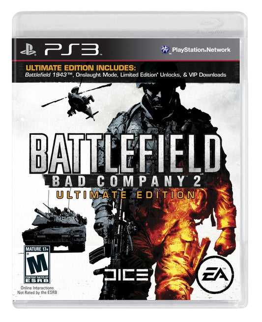 Battlefield: Bad Company 2 - Ultimate Edition - PlayStation 3 [video game]