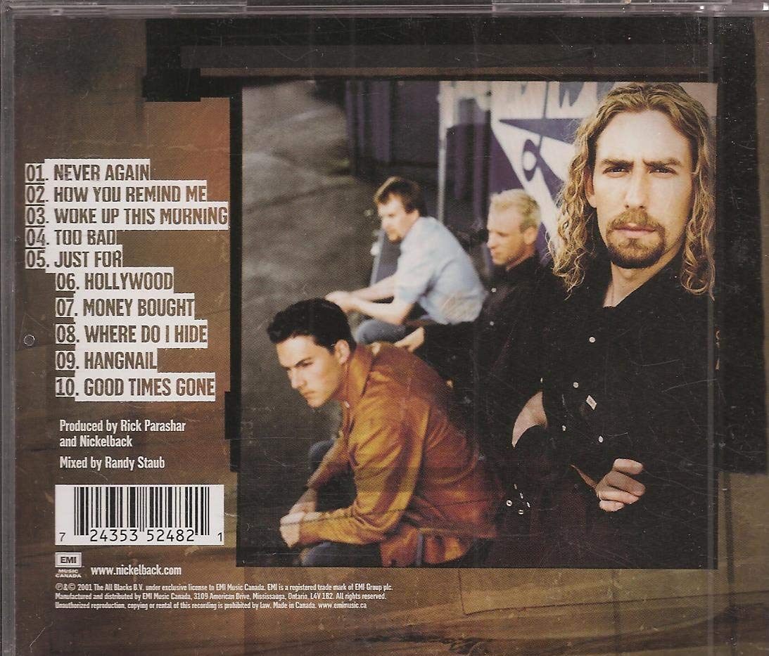 Silver Side Up [Audio CD] Nickelback - Very Good