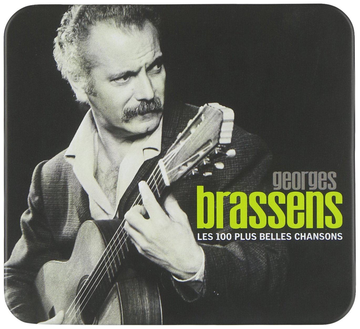 Les 100 plus belles chansons - Boite metal (5CD) [Audio CD] Brassens, Georges - Good