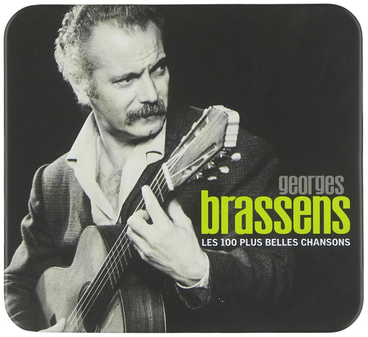 Les 100 plus belles chansons - Boite metal (5CD) [Audio CD] Brassens, Georges - Good