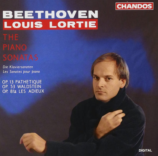 Piano Sonatas 8 21 & 26 [Audio CD] Beethoven and Lortie - Very Good