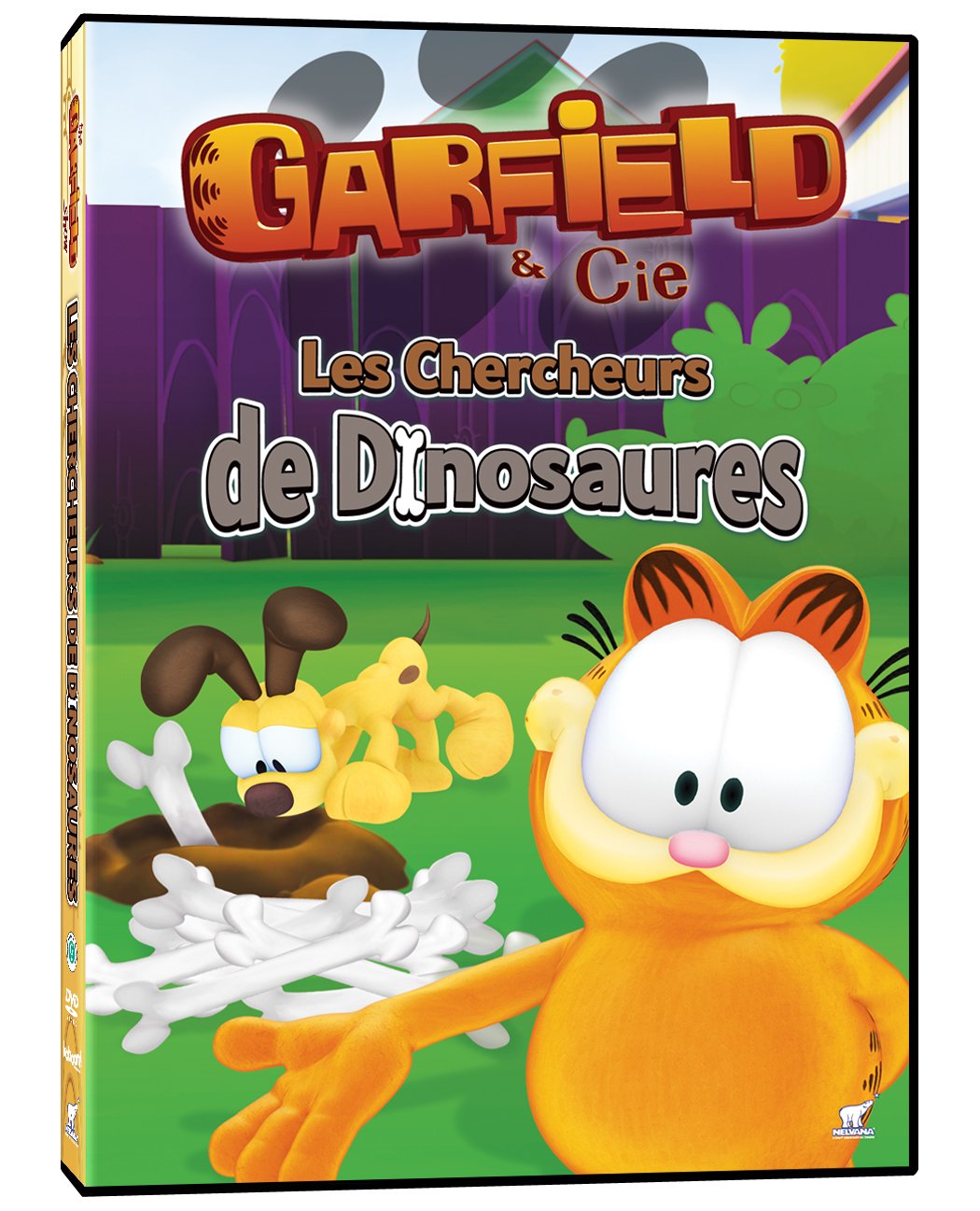 Garfield et Cie : les chercheurs de dinosaures (Bilingual) [DVD] - Good