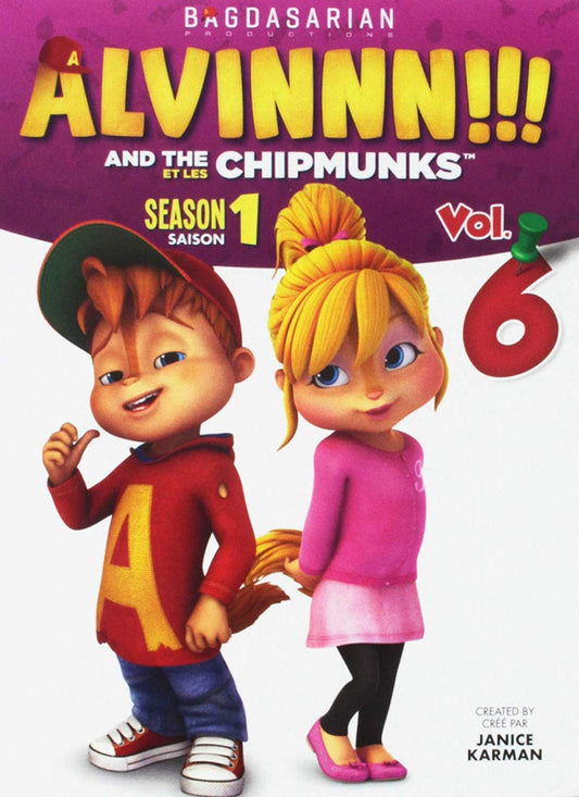 Alvin & the Chipmunks: Season 1 Volume 6 [Import] (Bilingual) [DVD]