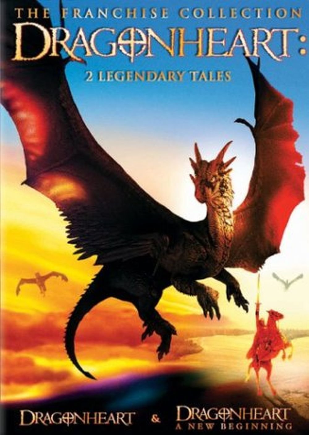 Dragonheart: 2 Legendary Tales (Dragonheart / Dragonheart: New Beginnings) (Bilingual) [DVD] - Good