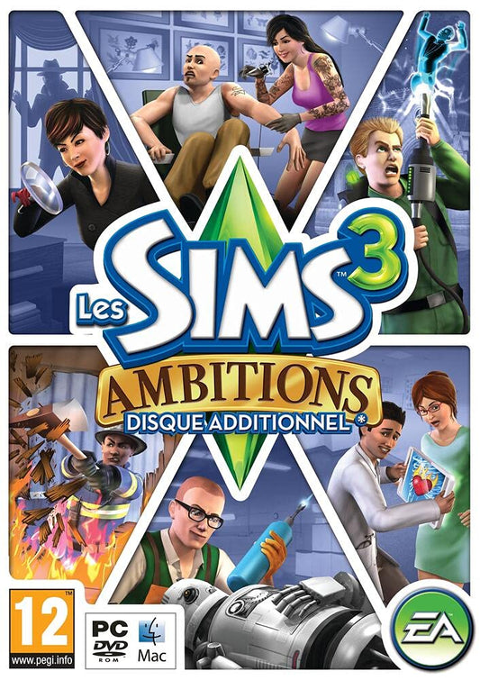 Les Sims 3: Ambitions - French only - Standard Edition [video game] - Very Good