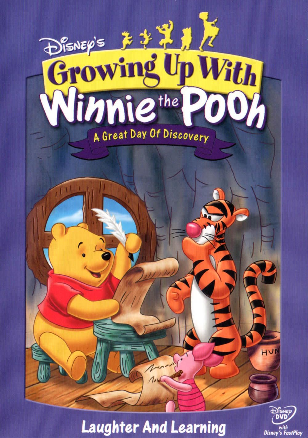 Growing Up With Winnie the Pooh - A Great Day of Discovery (Bilingual) [DVD] - Very Good