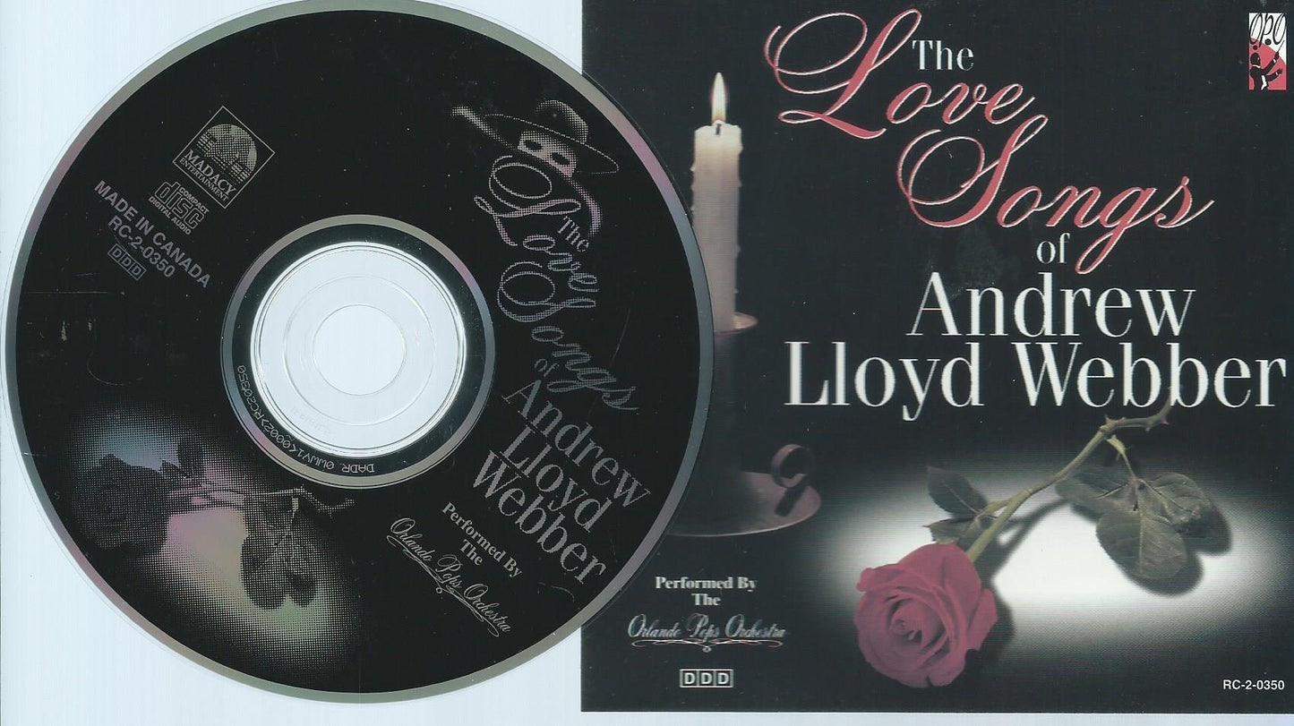 Love Songs of Andrew Lloyd Webber [Audio CD] Lloyd Webber, Andrew - Very Good