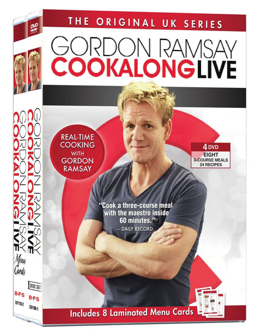 GORDON RAMSAY COOKALONG LIVE [DVD] - Very Good