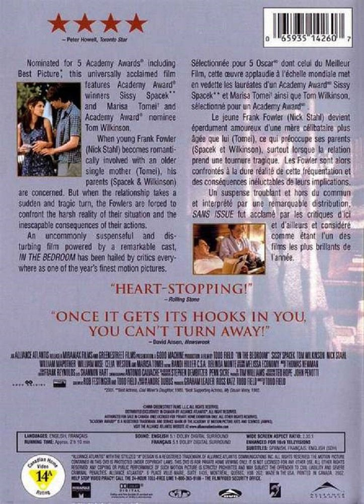 In the Bedroom (Sans issue) [DVD]