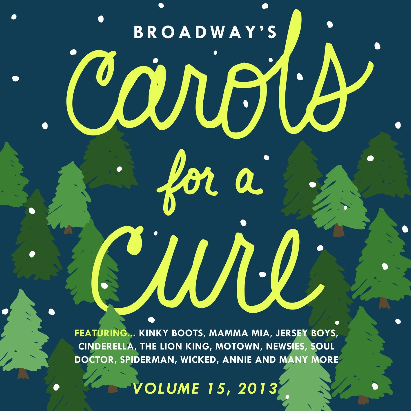 Broadway's Carols for a Cure, Vol. 15 [Audio CD]