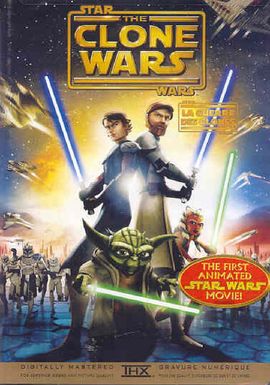 Star Wars: The Clone Wars / Star Wars: La Guerre des clones (Bilingual) [DVD]