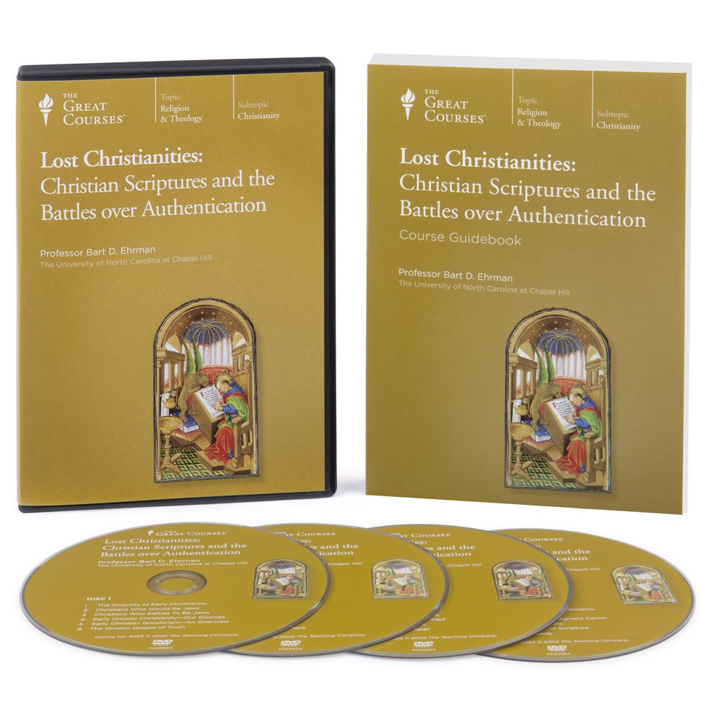 The Great Courses: Lost Christianities - Christian Scriptures and the Battles over Authentication [DVD] Bart D. Ehrman - Very Good