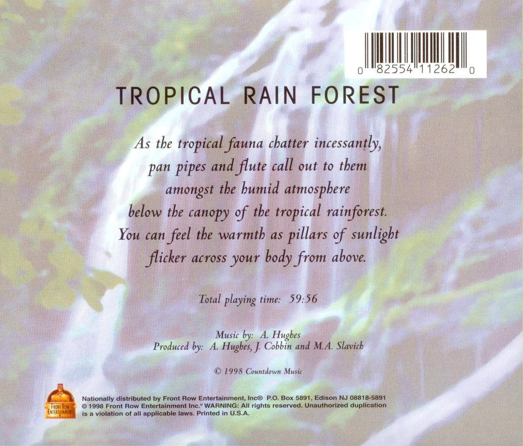 Escapes Nature's Voice: Tropical Rain Forest [Audio CD] [Audio CD] - Very Good