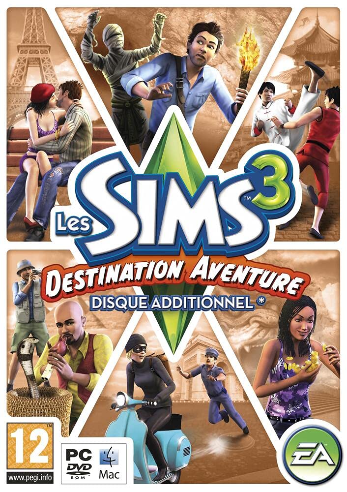 Sims 3: Destination Aventure (vf - French game-play) - Standard Edition [video game] - Good