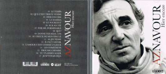 Hier encore [Audio CD] Aznavour, Charles - Very Good