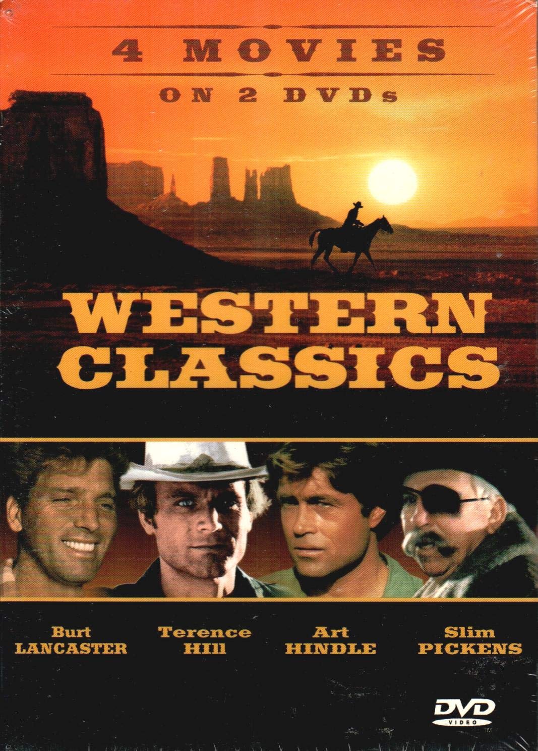 Western Classics (Boot Hill, Vengeance Valley, The Gunfighters, The Gun And The Pulpit) [DVD]