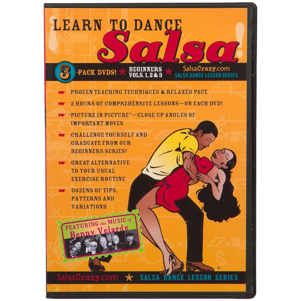 Learn to Dance Salsa, Beginning Salsa Dance 3 Pack - All 3 Progressive Beginning Salsa Dance DVDs [3 DVDs] [DVD] - Very Good