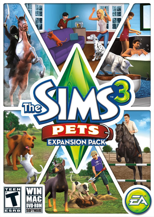 Sims 3 Pets Expansion Pack - Standard Edition [video game] - Very Good