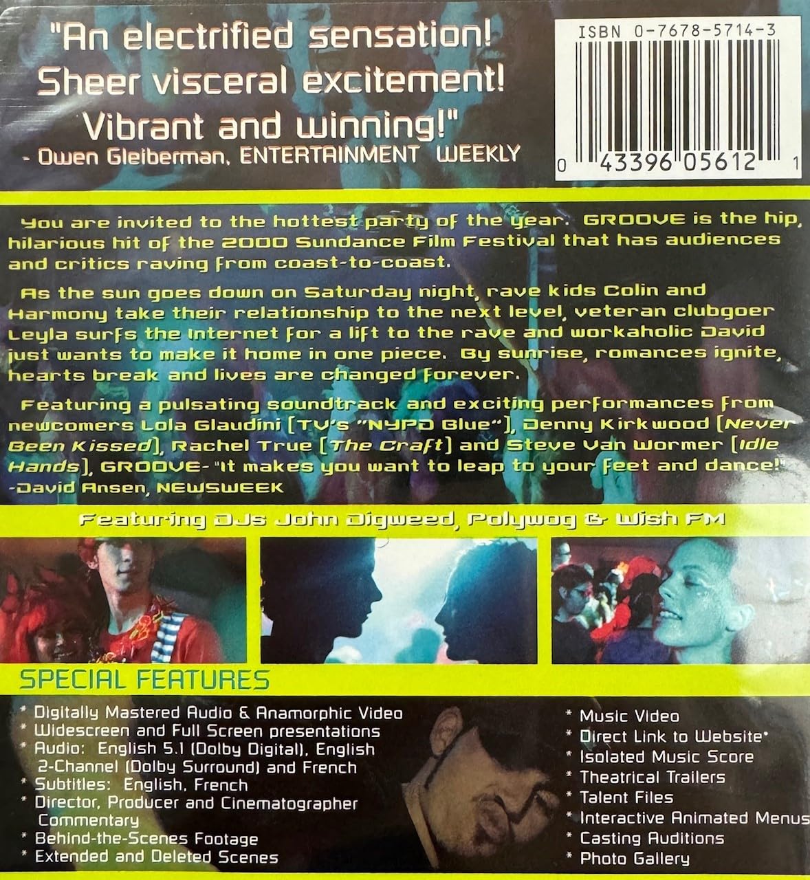 Groove (Widescreen/Full Screen) (Bilingual) [Import] [DVD] - Good