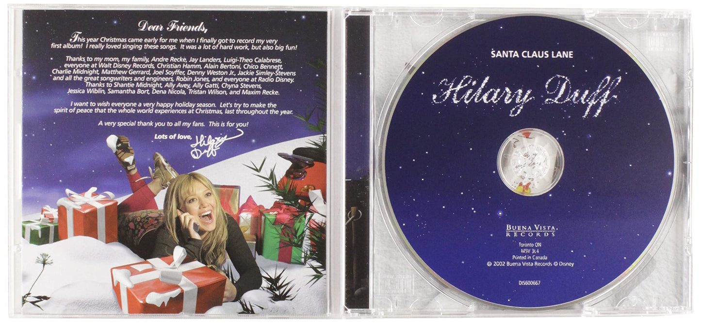 Santa Claus Lane [Audio CD] HILARY DUFF - Very Good