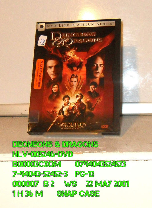 Dungeons & Dragons (Widescreen) [DVD]